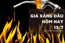 Giá xăng dầu hôm nay 15/7 đồng loạt giảm nhẹ khi thị trường đánh giá khả năng trừng phạt và thuế quan