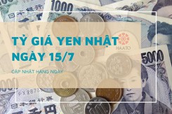 Tỷ giá yen Nhật hôm nay 15/7: Đồng loạt giảm sâu tại ngân hàng, chợ đen bật tăng
