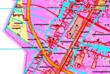 Bản đồ quy hoạch sử dụng đất phường Khánh Hậu, TP Tân An, tỉnh Long An đến năm 2030