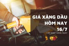 Giá xăng dầu hôm nay 16/7 biến động trái chiều khi lo ngại về gián đoạn nguồn cung giảm
