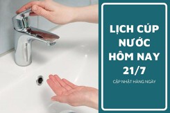 Lịch cúp nước TP HCM đầu tuần ngày 21/7 và sáng ngày 22/7 cúp nước ban đêm tại nhiều tuyến đường ở quận Bình Tân