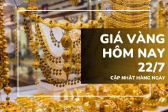 Giá vàng hôm nay 22/7: Vàng nhẫn tăng vọt tới 1,4 triệu đồng/lượng