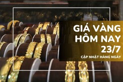 Giá vàng hôm nay 23/7: Vàng miếng SJC tăng mạnh, chạm mốc 122,7 triệu đồng/lượng