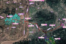 Bắc Ninh sắp mở thêm 9 km đường tỉnh 293 với một cầu vượt sông