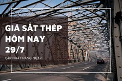 Giá sắt thép hôm nay 29/7 quặng sắt hạ nhiệt, trong nước vẫn ổn định