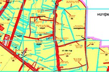 Bản đồ quy hoạch sử dụng đất xã Vĩnh Đại, huyện Tân Hưng, tỉnh Long An