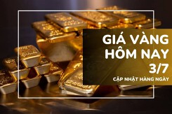 Giá vàng hôm nay 3/7: Vàng SJC áp sát 121 triệu, nối dài chuỗi tăng ba phiên liên tiếp