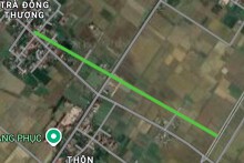 Đường sẽ mở theo quy hoạch ở xã Tiên Minh, TP Hải Phòng (phần 2)