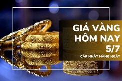 Giá vàng hôm nay 5/7: Bật tăng trước thời hạn áp thuế của Trump