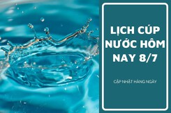 Lịch cúp nước TP HCM ngày 8/7 đến sáng ngày 9/7 quận 3, quận 11, quận Tân Phú tạm ngưng cấp nước nhiều giờ