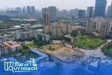 Những lô đất trong khu đô thị Nam Trung Yên được quy hoạch cho các dự án của TD Group