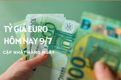 Tỷ giá euro ngày 9/7: Đồng loạt lao dốc tại ngân hàng, chợ đen mất hơn 100 đồng