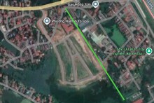 Đường sẽ mở theo quy hoạch ở phường Đa Mai, Bắc Ninh (phần 1)