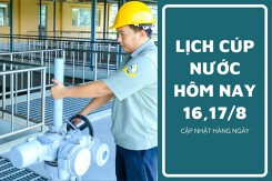 Lịch cúp nước TP HCM ngày 16/8 và ngày 17/8 Bàn Cờ, Tân Sơn Nhất và hàng loạt phường bị cúp nước xuyên đêm ngày cuối tuần