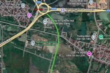 Đường sẽ mở theo quy hoạch ở phường Tân Tiến, Bắc Ninh (phần 4)