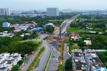 Hình ảnh quốc lộ 1.500 tỷ nối TP HCM - Tây Ninh sắp hoàn thành