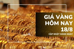 Giá vàng hôm nay 18/8: Vàng SJC bật tăng, tái lập đỉnh 124,7 triệu đồng/lượng