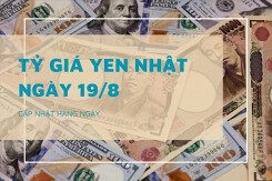 Tỷ giá yen Nhật hôm nay 19/8: Giảm nhẹ tại ngân hàng, chợ đen biến động trái chiều