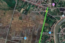 Đường sẽ mở theo quy hoạch ở phường Tân Tiến, Bắc Ninh (phần 6)