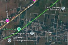 Đường sẽ mở theo quy hoạch ở xã Ý Yên, tỉnh Ninh Bình (phần 2)