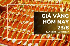 Giá vàng hôm nay 23/8: Vàng SJC vượt 126 triệu đồng/lượng, lập đỉnh chưa từng có