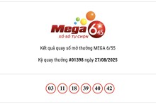Kết quả xổ số Vietlott Mega 6/45 hôm nay 27/08/2025 Jackpot hơn 48,4 tỷ đồng đã có chủ