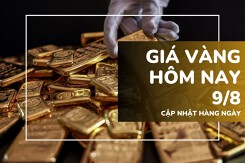 Giá vàng hôm nay 9/8: Vàng SJC vượt đỉnh 124 triệu đồng/lượng vào cuối tuần