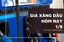 Giá xăng dầu hôm nay 1/9 tăng giảm không đồng nhất trước kỳ vọng nhu cầu thấp và nguồn cung sắp tăng