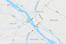 Hai phương án xây dựng cầu Cần Thơ 2