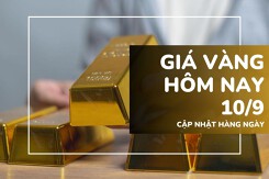 Giá vàng hôm nay 10/9 đột ngột đảo chiều, giảm 500.000 đồng/lượng