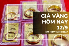 Giá vàng hôm nay 12/9 tiếp tục rơi mạnh, mất gần 5 triệu đồng/lượng