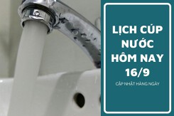 Lịch cúp nước TP HCM ngày 16/9 và sáng ngày 17/9 người dân loạt khu vực phường Bàn Cờ, Tân Bình, Chợ Lớn bị tạm ngưng cấp nước cuối tuần này