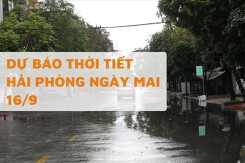 Dự báo thời tiết Hải Phòng ngày mai 16/9 mây rải rác, mưa tập trung ban ngày