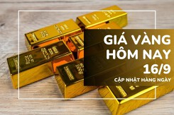 Giá vàng hôm nay 16/9 tăng mạnh, vàng SJC lên lại 132 triệu đồng/lượng
