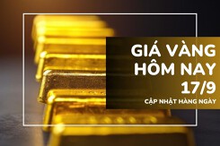 Giá vàng hôm nay 17/9: Thế giới vượt 3.700 USD/ounce, trong nước tăng tới 600.000 đồng/lượng