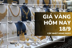 Giá vàng hôm nay 18/9 quay đầu giảm 300.000 đồng/lượng