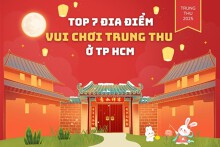 Top 7 địa điểm vui chơi Trung thu siêu hot không thể bỏ lỡ tại TP HCM 2025