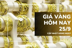 Giá vàng hôm nay 25/9 đảo chiều giảm 100.000 - 500.000 đồng/lượng