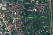Đường sẽ mở theo quy hoạch ở xã Như Quỳnh, Hưng Yên (phần 1)