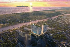 Công ty con Đất Xanh khởi công toà tháp đôi căn hộ 1.500 tỷ ở Đà Nẵng