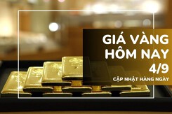 Giá vàng hôm nay 4/9: Vàng SJC bứt phá đỉnh mới, áp sát 134 triệu đồng/lượng