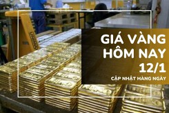 Giá vàng hôm nay 12/1: Vàng SJC thiết lập mức cao kỷ lục 162 triệu đồng/lượng
