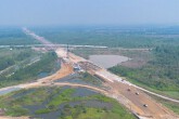 Hình hài Vành đai 3 TP HCM đi qua ba xã Vĩnh Lộc, Tân Vĩnh Lộc và Bình Lợi