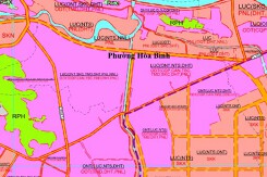 Bản đồ quy hoạch giao thông phường Hoà Bình, TP Hải Phòng