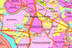 Bản đồ quy hoạch giao thông phường Lê Ích Mộc, TP Hải Phòng