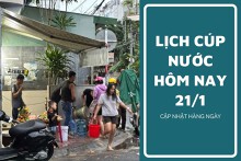 Lịch cúp nước TP HCM ngày 21/1 và sáng ngày 22/1 người dân các khu vực nội thành cần lưu ý mất nước kéo dài