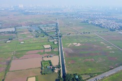 Hiện trạng nơi quy hoạch Khu A - Khu đô thị Thể thao Olympic Hà Nội