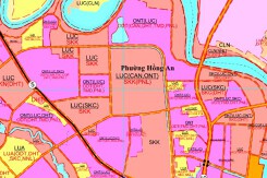 Bản đồ quy hoạch giao thông phường Hồng An, TP Hải Phòng