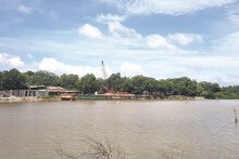 Cầu Văn Thánh tại Phan Thiết cũ hiện đang thi công ra sao?