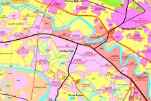 Bản đồ quy hoạch sử dụng đất xã Phú Thái, TP Hải Phòng